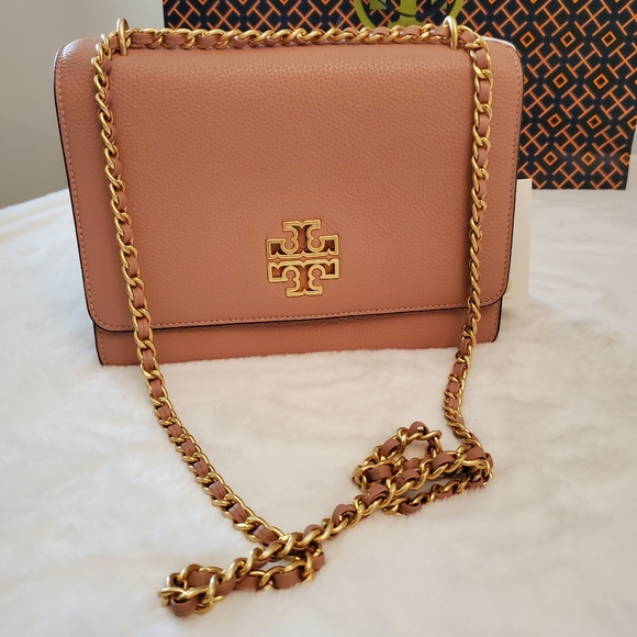 #03390 BRAND NEW W/TAGS! FABULOUS! TORY BURCH Britten Adjustable Strap - Picture 3 of 14